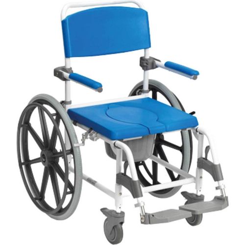 Dusch-Toilettenrollstuhl Aston 24 (24" -Antriebsräder)