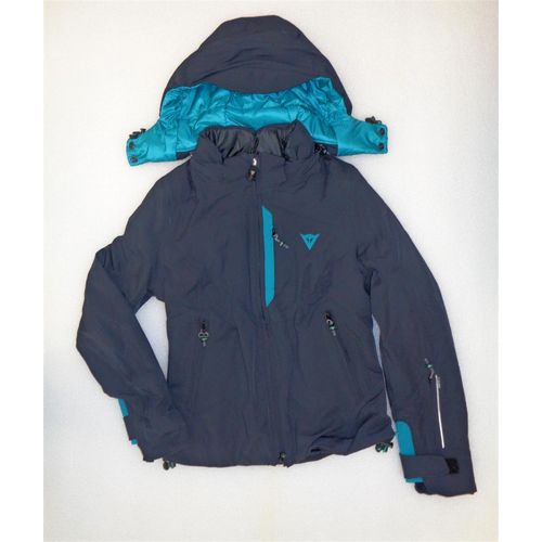 Dainese Riesch Women's Sarenne D-Dry Jacke Ski Wear, Schwarz/aqua, S