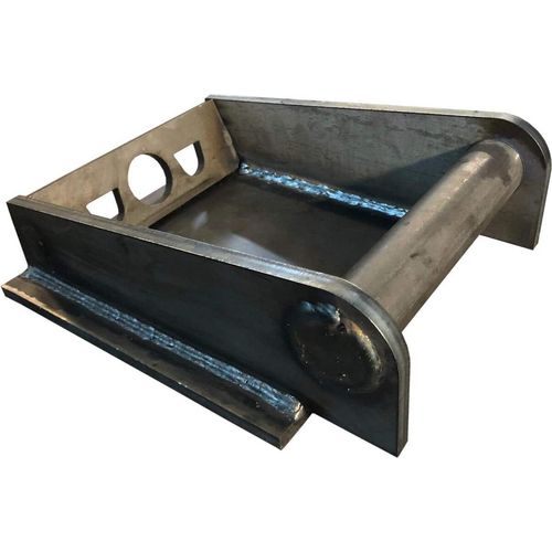 Rahmen MS03 Aufnahme mit Platte zum anschweißen Schnellwechsel Adapter SW03