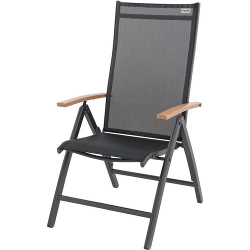 doppler "DOPPLER Expert Multipositionssessel schwarz Alu Wood 266EH011020"