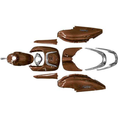 EasyCruiser E4 Verkleidungskit Braun/Metallic