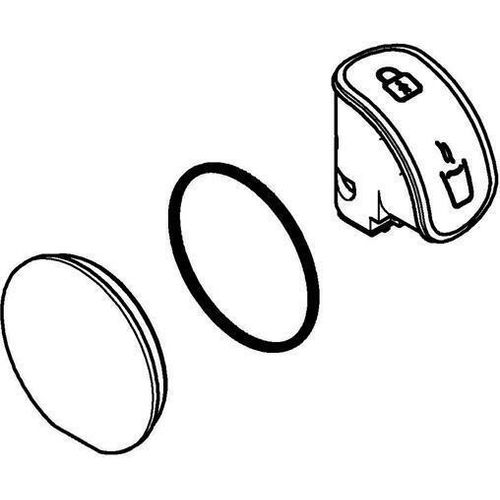 Grohe Bedieneinheit 46997 für Red hard graphite