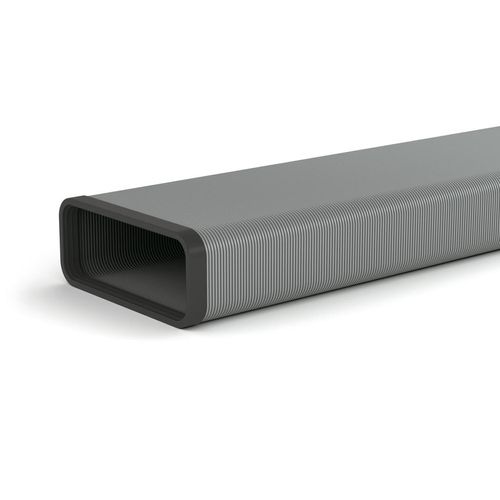 NABER SF-VRO flex 150 flexibel / Flachkanalrohr / Länge: 1 m / Aluminium / 150er Flachkanal (4061002