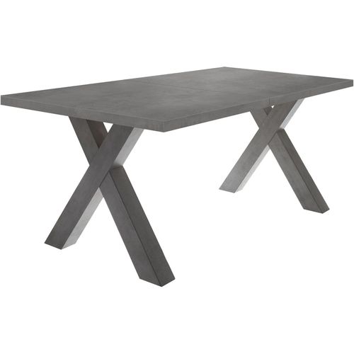 Esstisch ausziehbar Eike 3 140 x 90 x 75 Esszimmertisch Graphit 13406-140