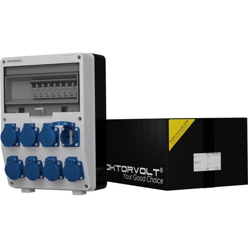 Stromverteiler TD-S 8x230V Baustromverteiler Doktorvolt 2329