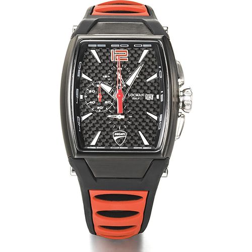 LOCMAN - Armbanduhr - Herren - D550K09S-BKCBRDSR - DUCATI QUARTZ CHRONOGRAPH