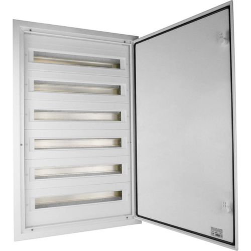 Verteilerkasten IP54 DARP-144 6x24 Unterputz Alutür Unterverteiler Sicherungskasten 9.624 E-P 6774