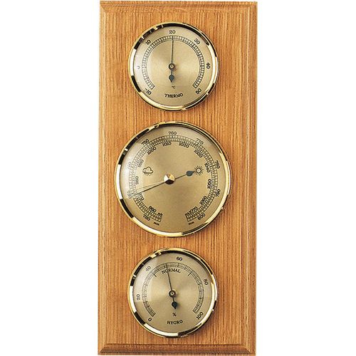 SELVA Wetterstation, mit Barometer, Thermometer und Hygrometer