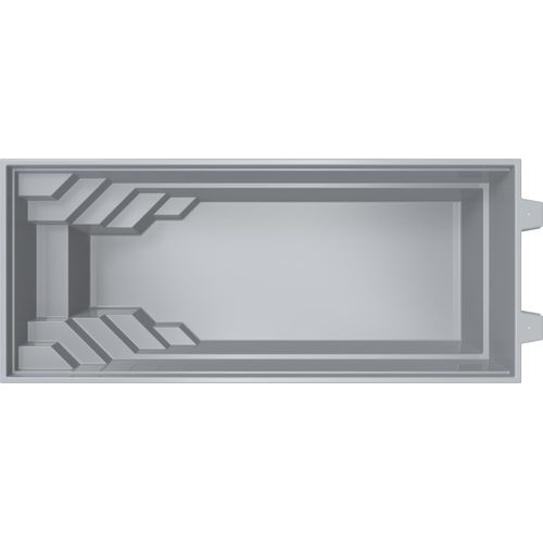 Keramik Pool Monaco 850 | 8,50 x 3,70 x 1,50 m Standard-Farbpalette