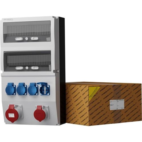 Stromverteiler eXT 32A 16A 4x230V Baustromverteiler Doktorvolt 2322