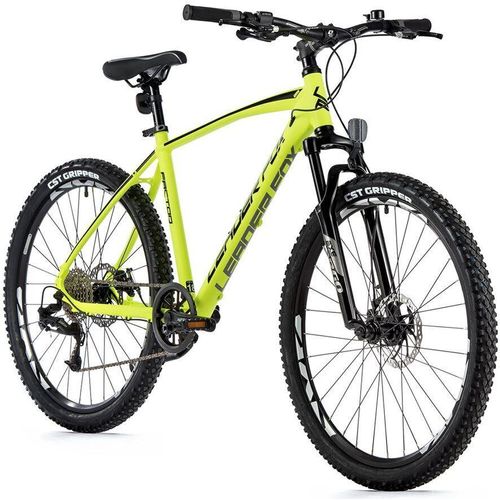 26 Zoll Mountainbike Leader Fox Factor 8 Gang Scheibenbremse RH36 cm neon gelb