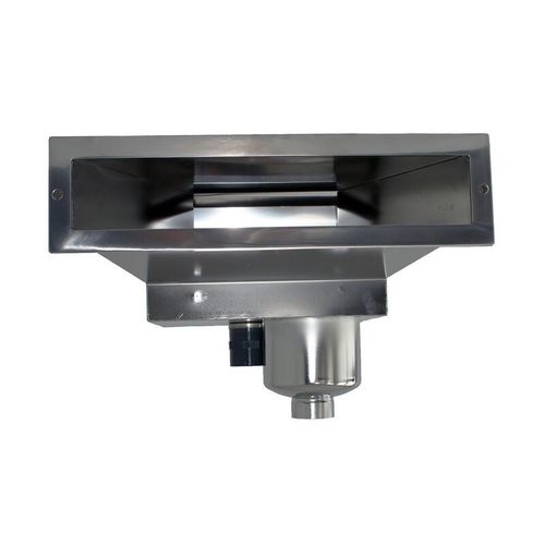 Oberflächenabsauger Typ B 500 Slim Skimmer aus AISI 316