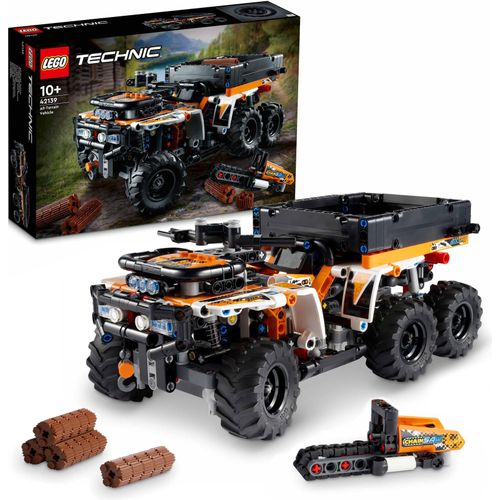 LEGO 42139 Technic Geländefahrzeug Set, ATV Offroader mit 6 Rädern, Spielzeug-Fahrzeug für Kinder ab 10 Jahren, Konstruktionsspielzeug