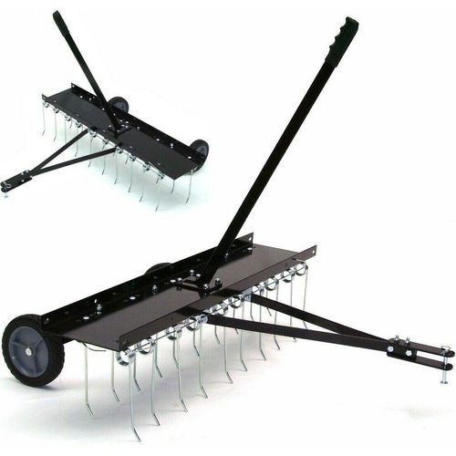 Vertikutierer Rasenstriegel Rasenkamm Rasenlüfter Rasentraktor Entmooser Moos