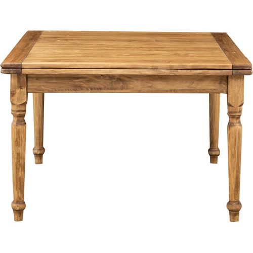 Esstisch ausziehbar 120 x 120 x 80 cm, Holztisch massiv, Esstisch massivholz, Holz