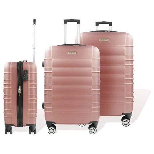 Hoffmanns Hoffmanns Kofferset 3-teilig - XXL 76x52x30cm Travelstar Pink