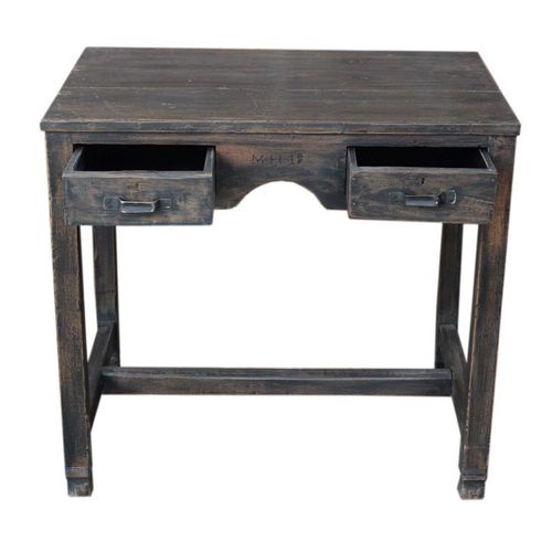 Schreibtisch - Modell 46, Braun, Holz, 78*86*58 cm, Schreibtische & Schreibpulte