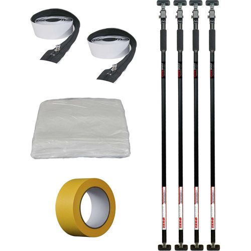 Staubschutzwand Set "Renovierung" Höhe 2,90 m x Breite 5,00 m