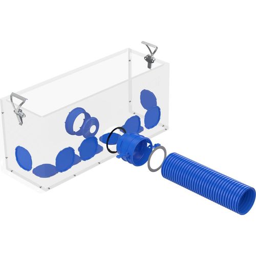 Kermi x-well Verteiler rund 17-fach