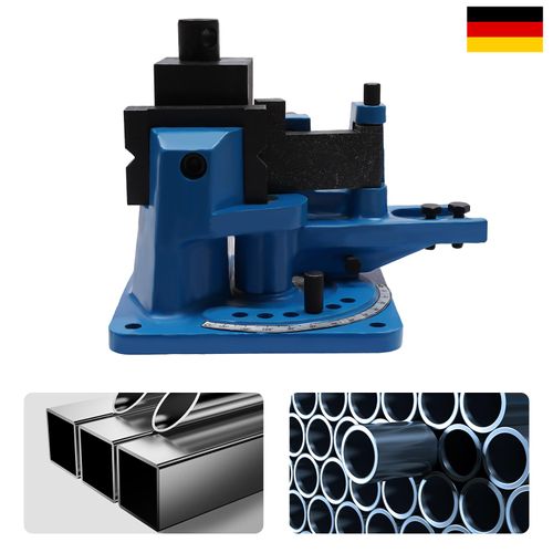Handbiegemaschine Manuell Rohrbiegezange Metallbiegegerät 120° Universal Biegungsbiegeformen Biegemaschine für Draht