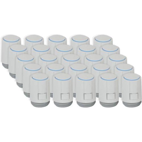 Stellantrieb Fußbodenheizung 24 V AC NC Alpha 5 Ventilanpassung VA80 25 Stück