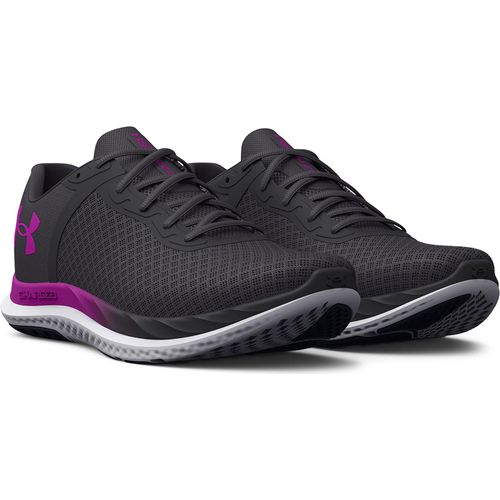 UNDER ARMOUR Charged Breeze Laufschuhe Damen 109 - jet gray/strobe/strobe 40