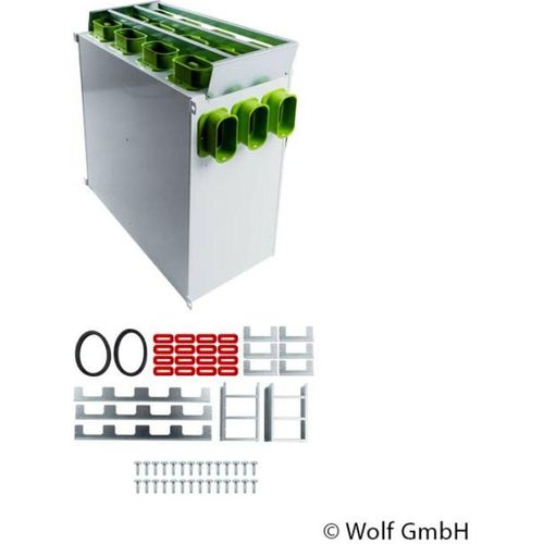 Wolf Luftverteiler DN 160 für CWL-F-300 2x9 Stutzen 50x100