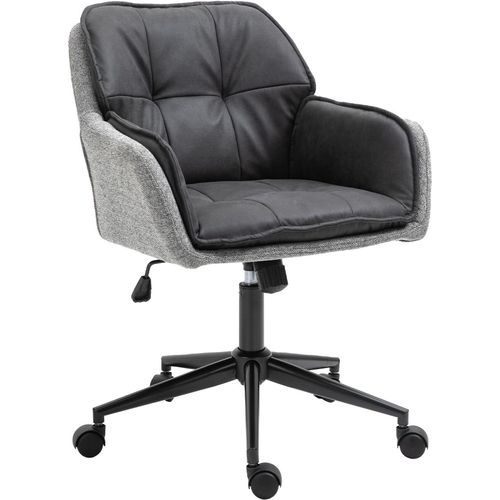 Bürostuhl LUKAS in grau, T62 x B64 x H92 cm