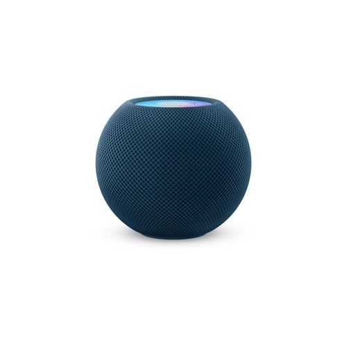 Apple HomePod mini, Apple Siri, Rund, Blau, Voller Bereich, Berührung, Apple Music, Einschalten