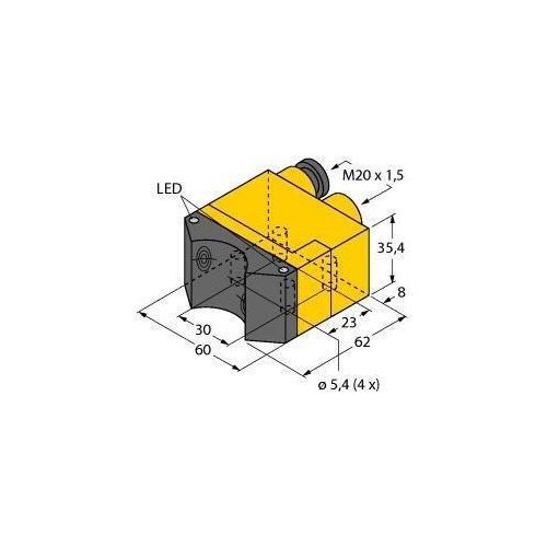 Turck Sensor NI4-DSU35TC-2AP4X2 1569902