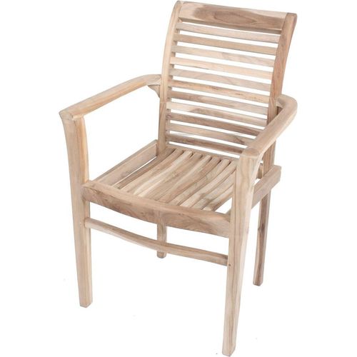 7-tlg. Holz Tischgruppe Gartengruppe