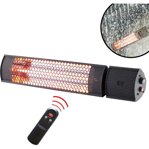 Starlyf® Radiant Heater – Wetterfeste Halogen-Infrarot-Heizung mit Direktwärme-Technologie, inkl. Fernbedienung, 2000 Watt – Aus der TV Werbung