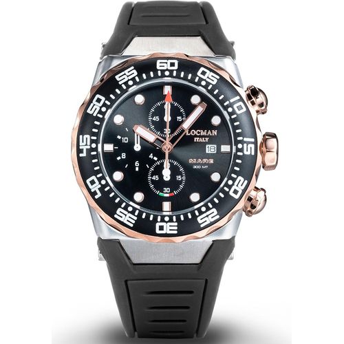 0560M01R-0RBKRGSK2 Italy Armbanduhr Mare 300MT Chrono Ref. 0560 Locman