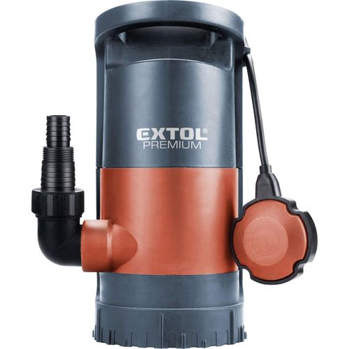 EXTOL PREMIUM Pumpe für verunreinigtes Wasser 3 in 1, 900W, 13000l/h