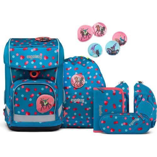 Ergobag Cubo Light Schulranzen Set (6-tlg.) Voltibär
