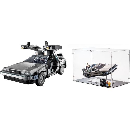 LEGO® Creator Expert 10300 - Die Zeitmaschine aus Zurück in die Zukunft Inkl. Acryl Vitrine