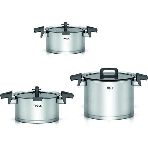 Woll "Concept" Topfset 3-teilig mit Deckel - Induktionsgeeignet