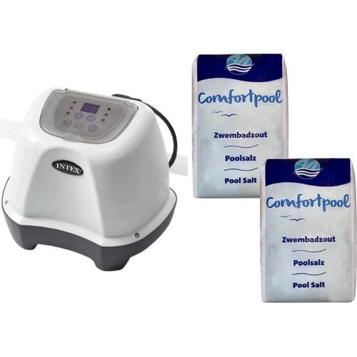 Intex - Salzwassersystem 26664GS & Poolsalz 40 kg
