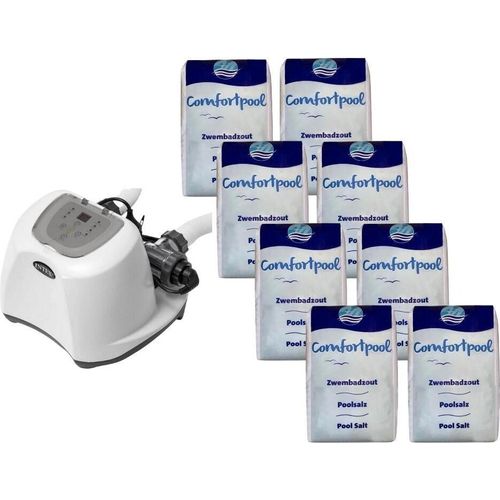 Intex - Salzwassersystem 26670GS & Poolsalz 160 kg