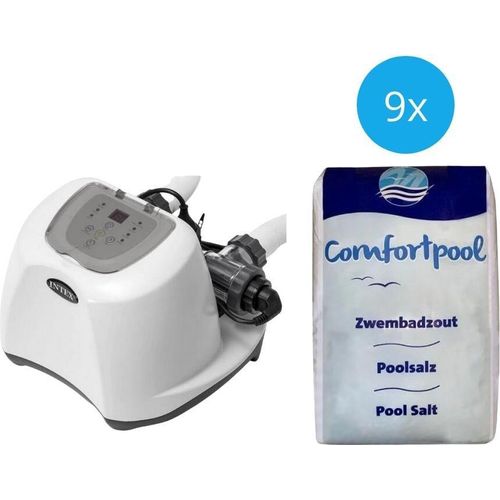 Intex - Salzwassersystem 26670GS & Poolsalz 180 kg