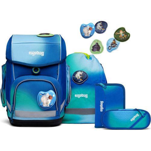 Ergobag Cubo DschungelfieBär Schulranzen Set 5tlg.