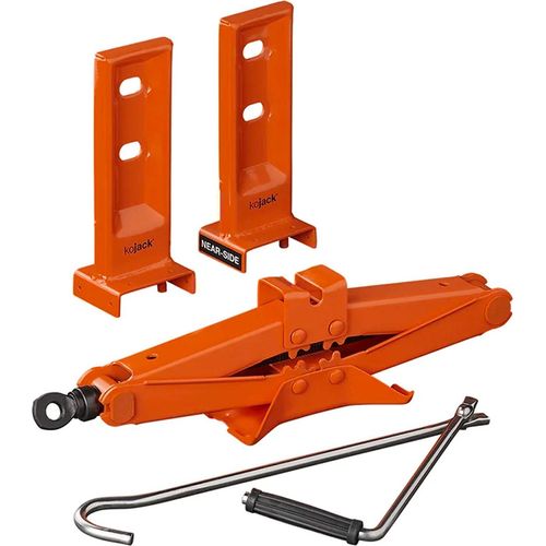 Scherenwagenheber Handkurbel Wagenheber für Wohnwagen bis 1500kg + Tragetasche