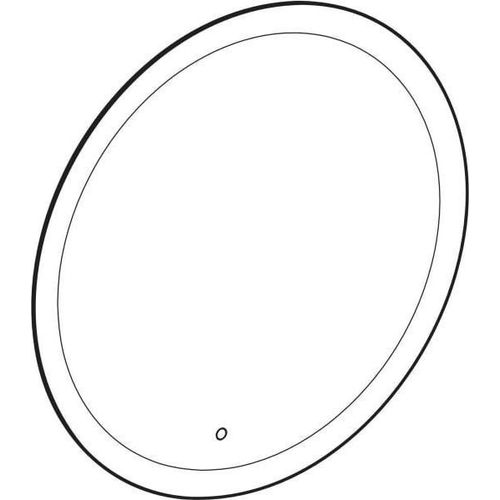 Geberit Lichtspiegel Option Round d= 75cm, direkte-/indirekte Beleuchtung