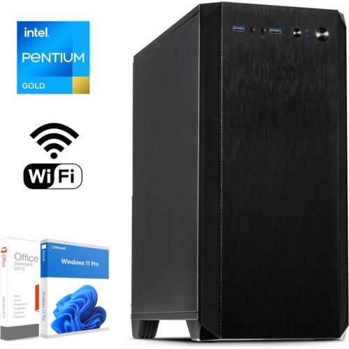 Office - Multimedia - Workstation - PC - Intel Gold - 8GB DDR4 Ram - 256 SSD - WLan - Schallgedämmt - Office 2021 - Windows 11