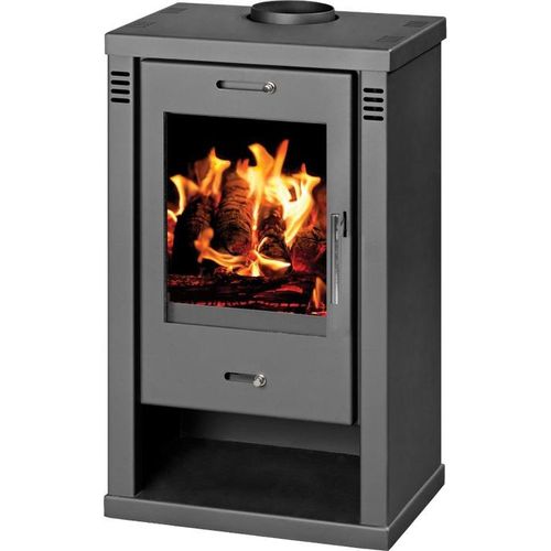 Kaminofen mit groß Sichtscheibe - V05 Torino - dauerbrandfähig – 7,2 KW