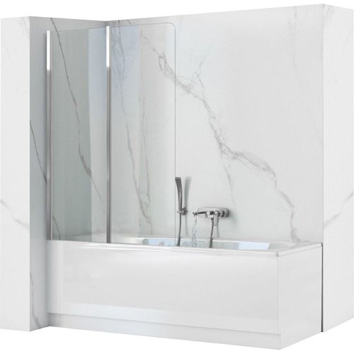 Rea Badewannenaufsatz Agat 80 Chrome