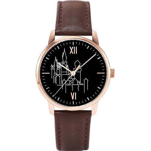 SELVA Königsschloss Edition Armbanduhr, rosé/ schwarz - Exklusiv