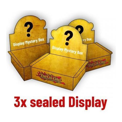 Yu-Gi-Oh! Mystery Display Box 3x sealed Booster Display (24) deutsch