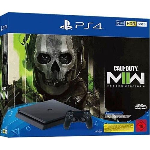 Sony PlayStation 4 500GB + CALL OF DUTY: Modern Warfare 2, PlayStation 4, Schwarz, 8192 MB, GDDR5, AMD, AMD Jaguar