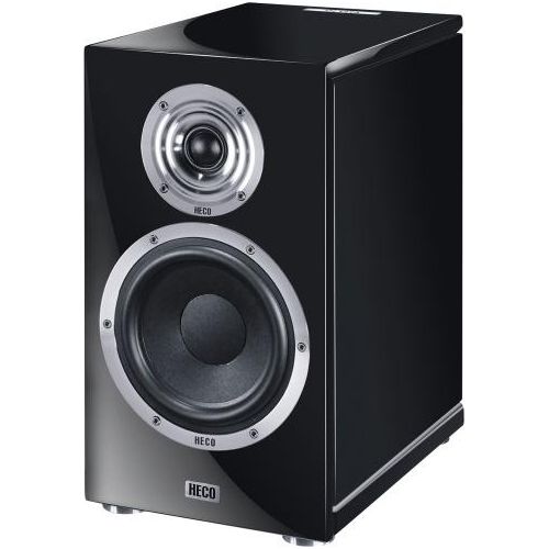 Heco In Vita 3 schwarz | 2-Wege Bassreflex Regallautsprecher